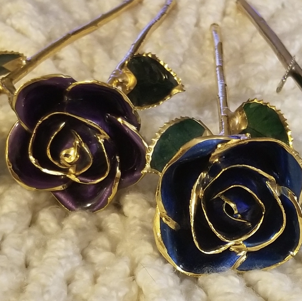 Gold Dipped Roses - Picture 3 of 7
